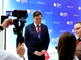 Президентская библиотека Управления делами Президента Российской Федерации представила новые выставочные проекты на Петербургском международном экономическом форуме