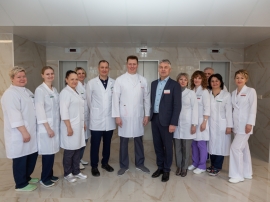 Эндоскопическое отделение «Волынки» встречает пациентов после ремонта Эндоскопическое отделение «Волынки» встречает пациентов после ремонта