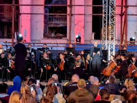 Концерт Государственного Кремлёвского оркестра Управления делами Президента Российской Федерации в Мариуполе