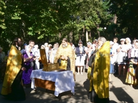 Гости и сотрудники санатория «Гурзуфский» смогли поклониться святыне — деснице апостола Андрея Первозванного