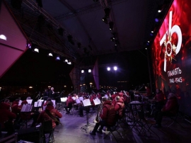 Государственный Кремлевский оркестр выступил на Сахалине в День Победы